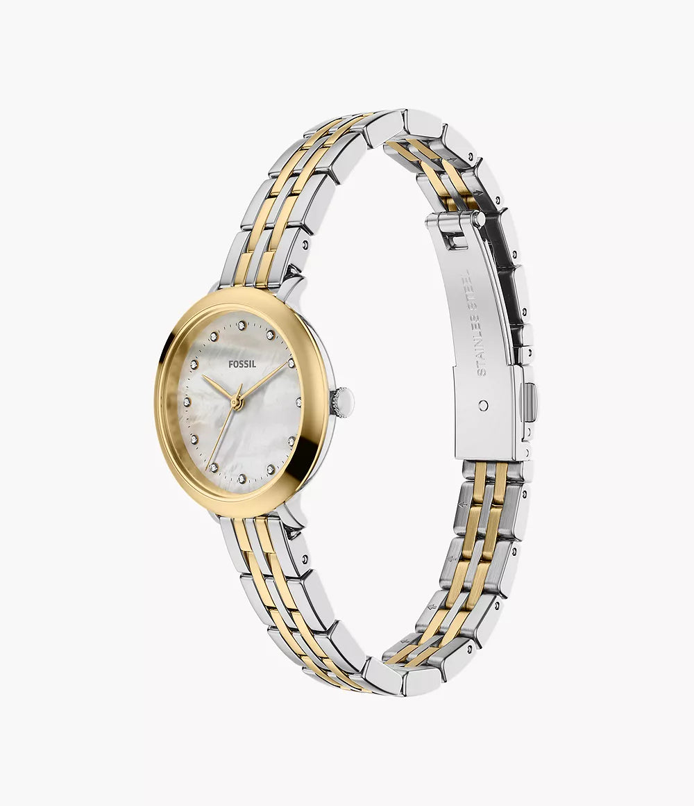 Heidi 26mm Three-Hand Two-Tone Stainless Steel Watch ES5500