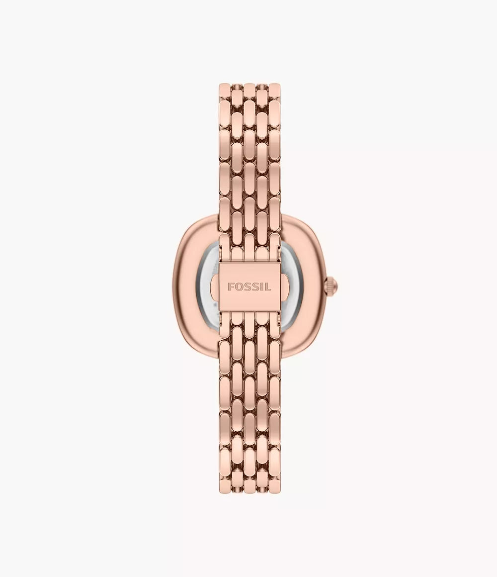 Emerson 30mm Three-Hand Rose Gold-Tone Stainless Steel Watch ES5507