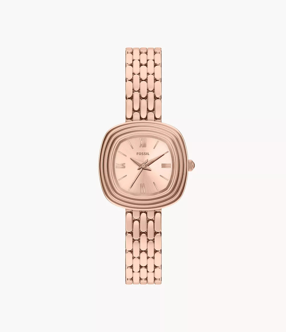 Emerson 30mm Three-Hand Rose Gold-Tone Stainless Steel Watch ES5507