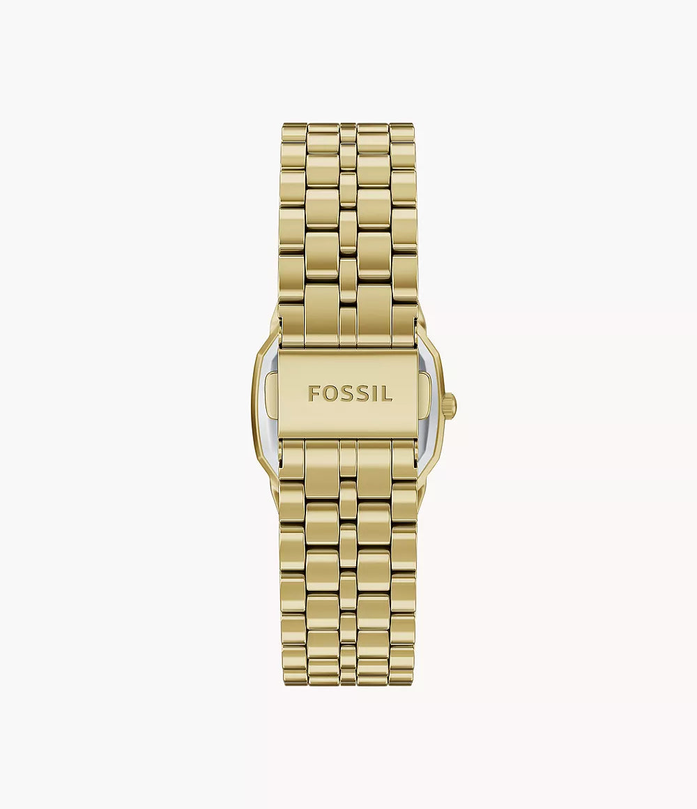 Harlow 27mm Three-Hand Gold-Tone Stainless Steel Watch ES5511