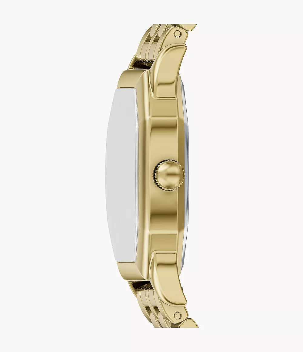 Harlow 27mm Three-Hand Gold-Tone Stainless Steel Watch ES5511