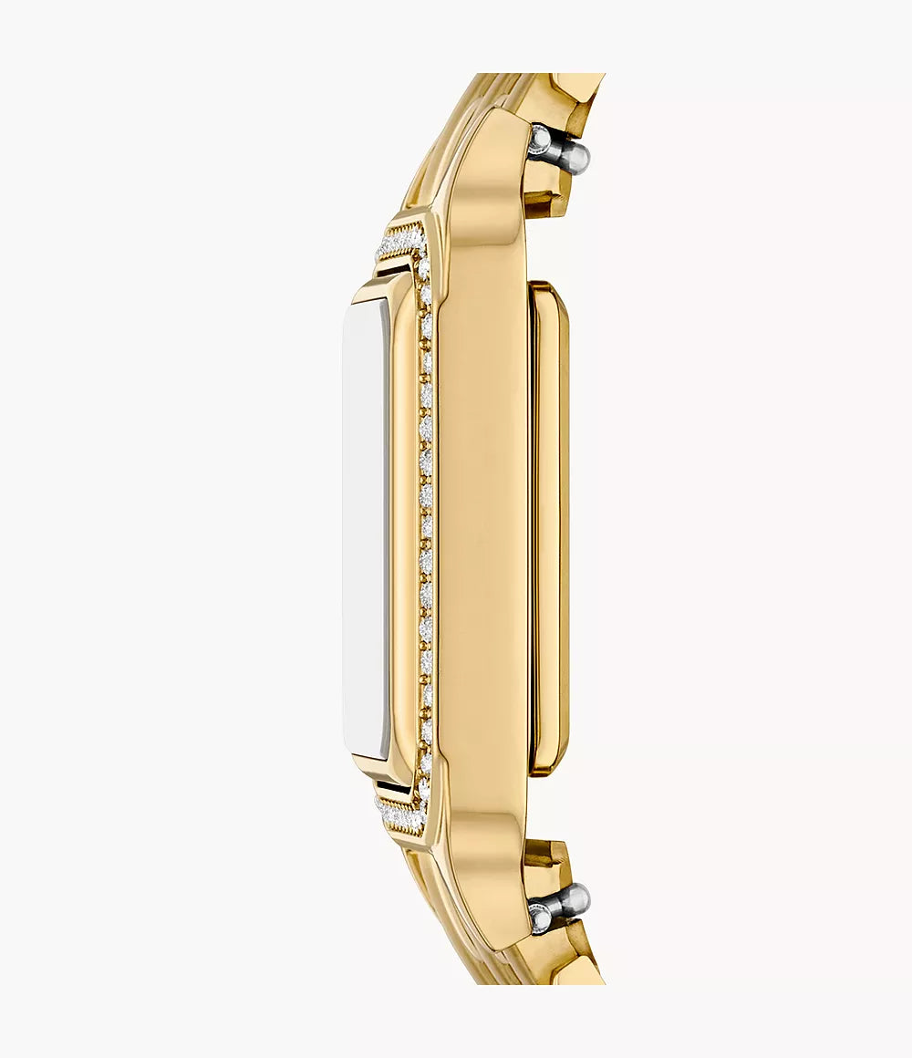 Raquel 23mm Two-Hand Gold-Tone Stainless Steel Watch ES5513
