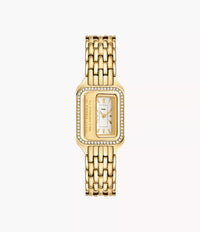 Raquel 23mm Two-Hand Gold-Tone Stainless Steel Watch ES5513