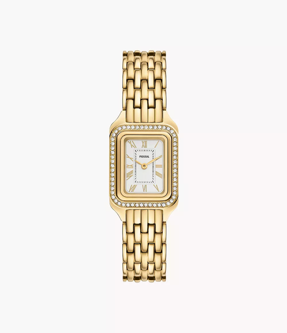 Raquel 23mm Two-Hand Gold-Tone Stainless Steel Watch ES5513