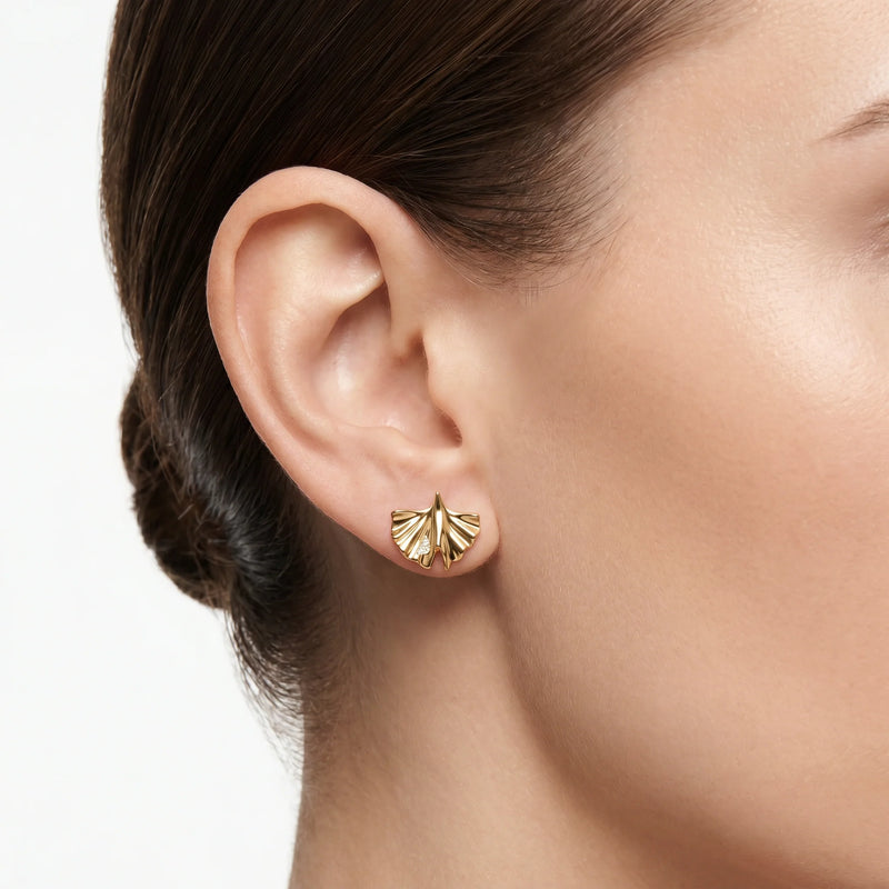 Emporio Armani Women's Gold Earrings EGS3264710