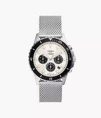 FS5915 -  Fossil FB-01 Chronograph Stainless Steel Mesh Watch For Men