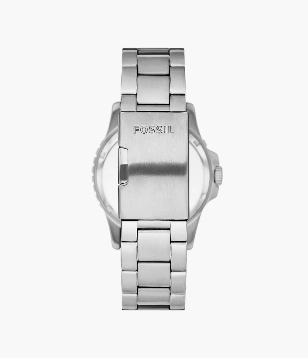 FS5952 - Fossil Blue Dive Three-Hand Date Stainless Steel Watch For Men