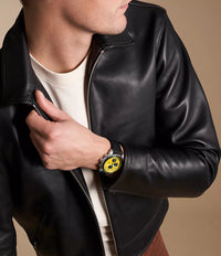 Sport Tourer Chronograph Black Silicone Watch FS6044