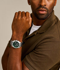 Machine Chronograph Stainless Steel Watch FS6079