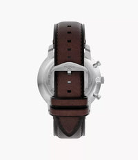 Neutra Chronograph Brown Leather Watch FS6129