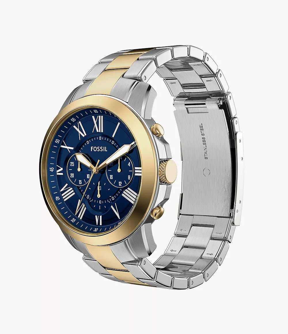 Grant 44mm Chronograph Two-Tone Stainless Steel Watch FS6132