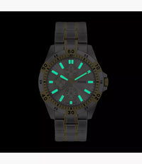 Garrett Multifunction Two-Tone Stainless Steel Watch FS6148