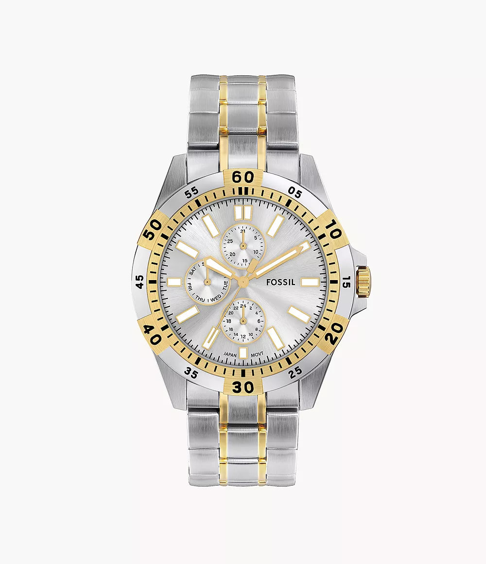Garrett Multifunction Two-Tone Stainless Steel Watch FS6148