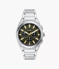 Everett 44mm Chronograph Stainless Steel Watch FS6183
