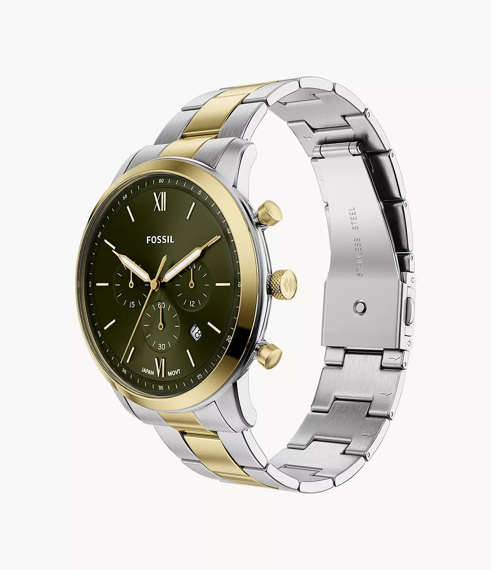 Neutra 44mm Chronograph Two-Tone Stainless Steel Watch FS6189