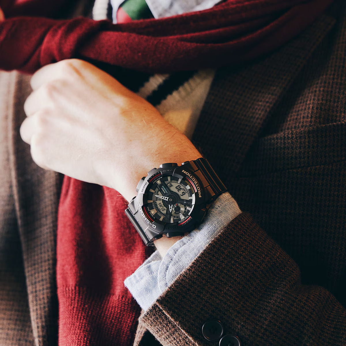 G-SHOCK ANALOG-DIGITAL 110 SERIES GA-110RL-1ADR