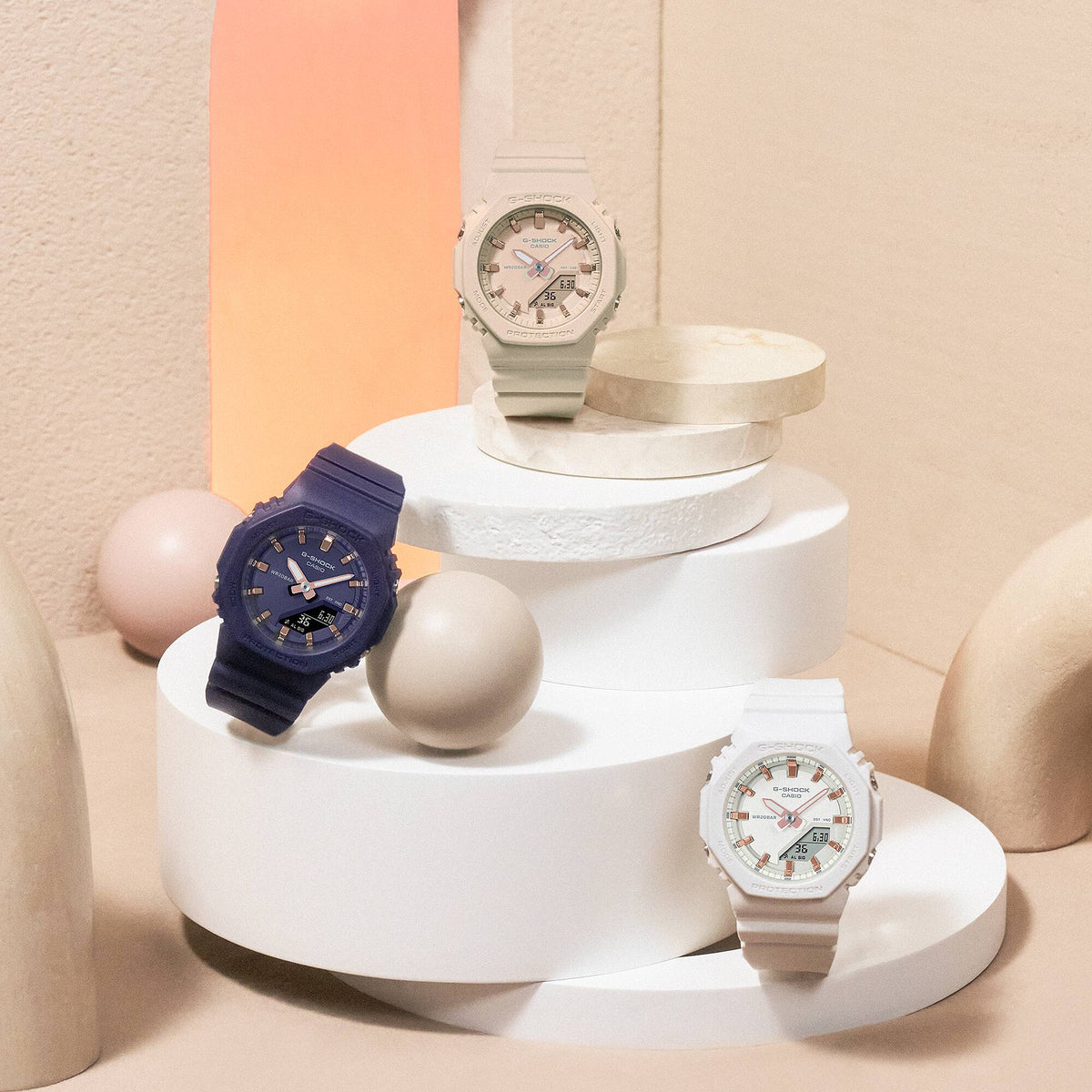 G-SHOCK ANALOG-DIGITAL WOMEN'S WATCH GMA-P2100M-4ADR