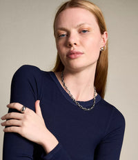 Heritage D-Link Stainless Steel Chain Necklace JA7242040