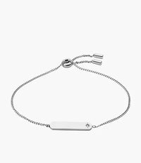 JF04131040 - Fossil Drew Stainless Steel Bar Chain Bracelet For Women