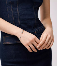 Sawyer Love Knot Stainless Steel Cuff Bracelet JOF01055040