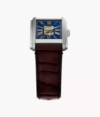 Carraway Automatic Brown Croco Leather Watch ME3273
