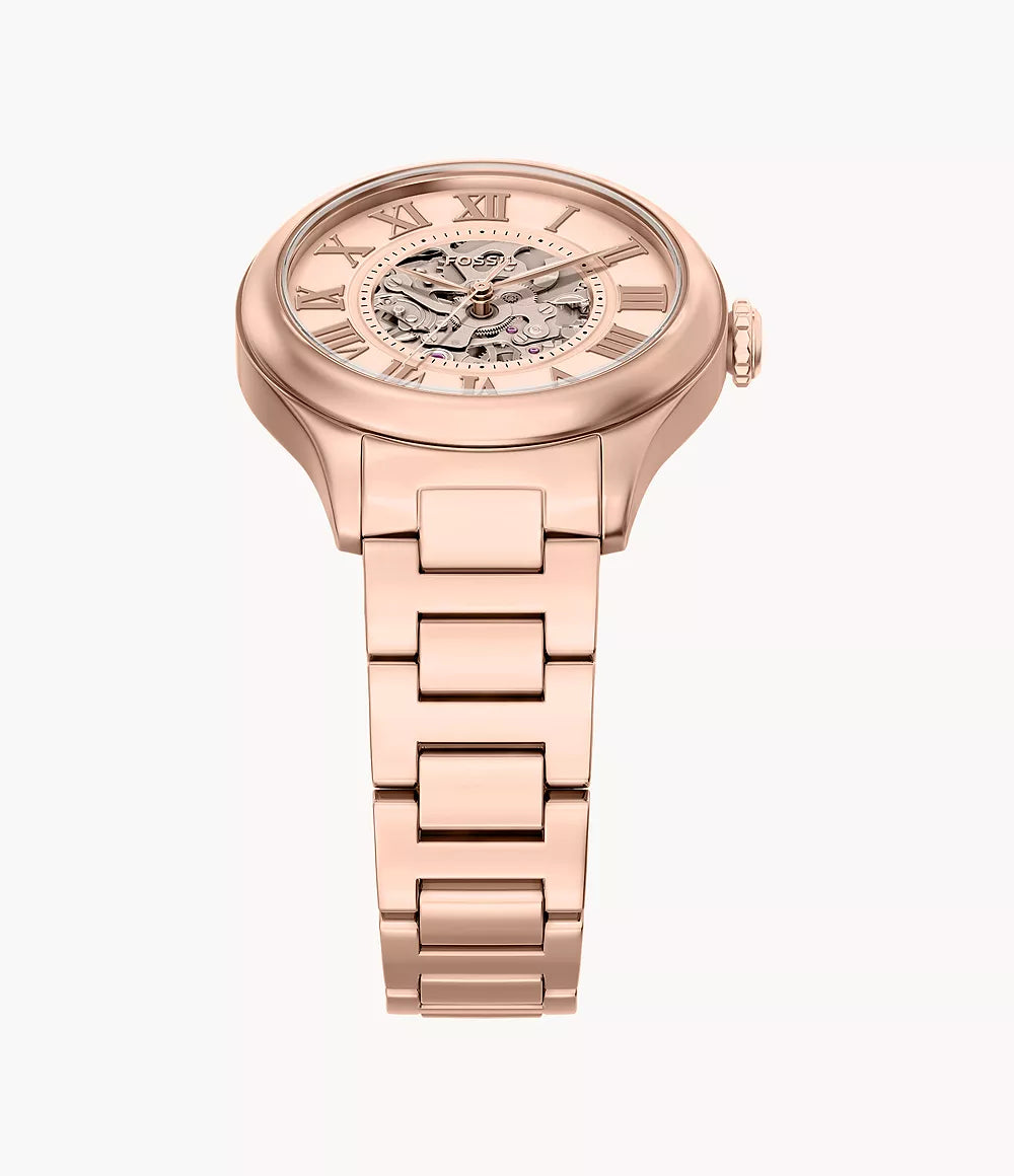 Gilmore Automatic Rose Gold-Tone Stainless Steel Watch ME3287