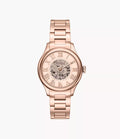 Gilmore Automatic Rose Gold-Tone Stainless Steel Watch ME3287