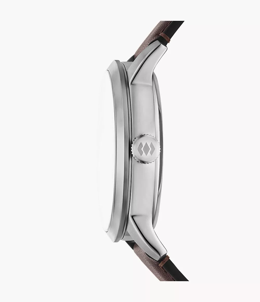 Townsman Automatic Brown Leather Watch ME3291