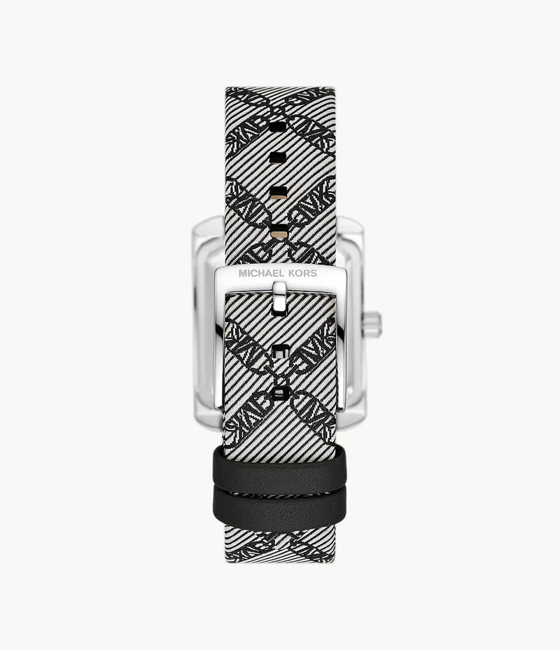 MK2991 Michael Kors Emery Three-Hand Black Empire Jacquard Watch