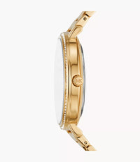 MK4593 Michael Kors Pyper Three-Hand Gold-Tone Alloy Watch