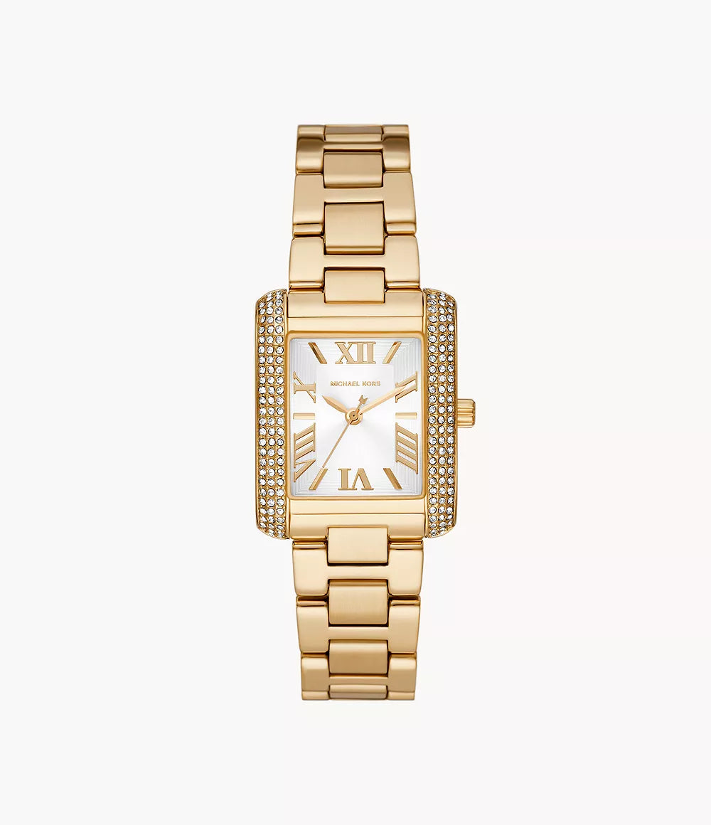 MK4640 Michael Kors Emery Three-Hand Gold-Tone Stainless Steel Watch