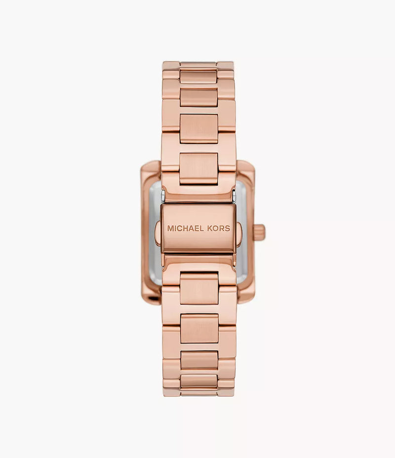 MK4641 Michael Kors Emery Three-Hand Rose Gold-Tone Stainless Steel Watch