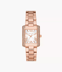 MK4641 Michael Kors Emery Three-Hand Rose Gold-Tone Stainless Steel Watch