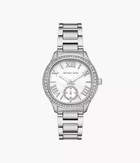 Michael Kors Sage Three-Hand Stainless Steel Watch MK4807