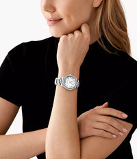 Michael Kors Sage Three-Hand Stainless Steel Watch MK4807