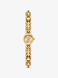 Michael Kors Mini Astor Link Gold-Tone Bracelet Watch MK4871