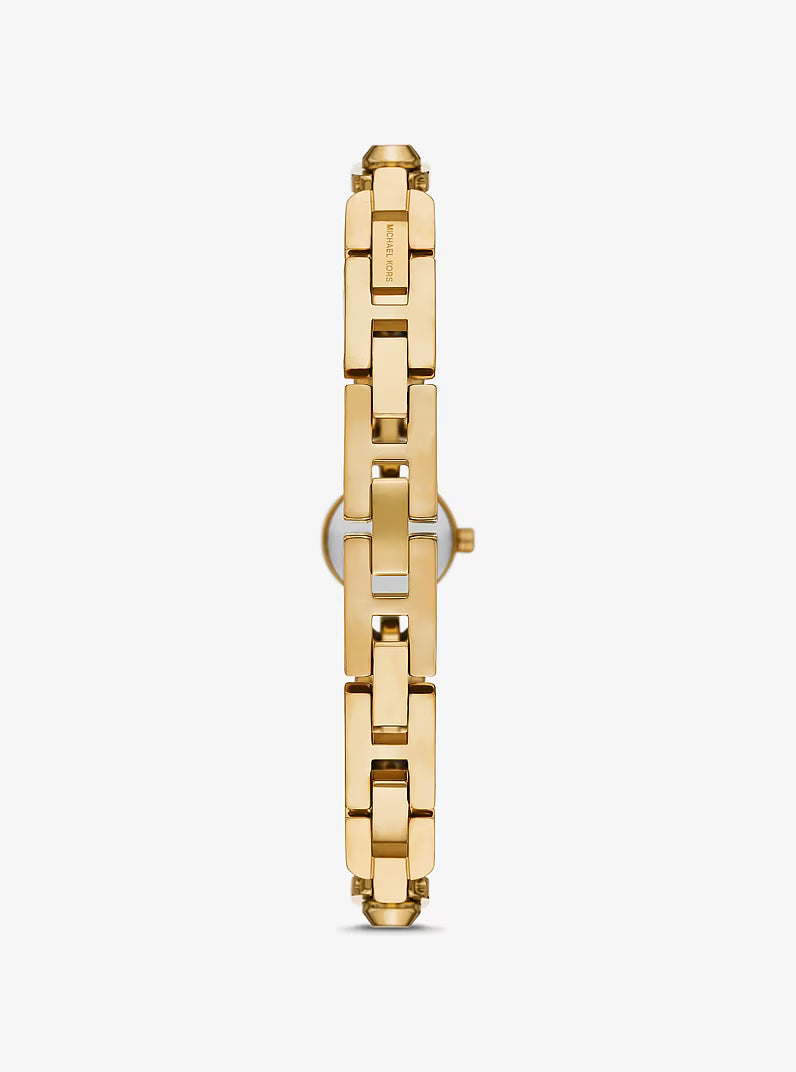 Michael Kors Mini Astor Link Gold-Tone Bracelet Watch MK4871