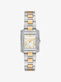 Petite Emery Pavé Two-Tone Watch MK4882