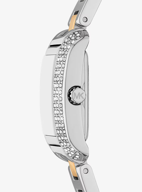 Petite Emery Pavé Two-Tone Watch MK4882