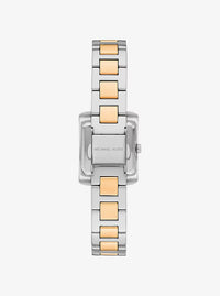 Petite Emery Pavé Two-Tone Watch MK4882