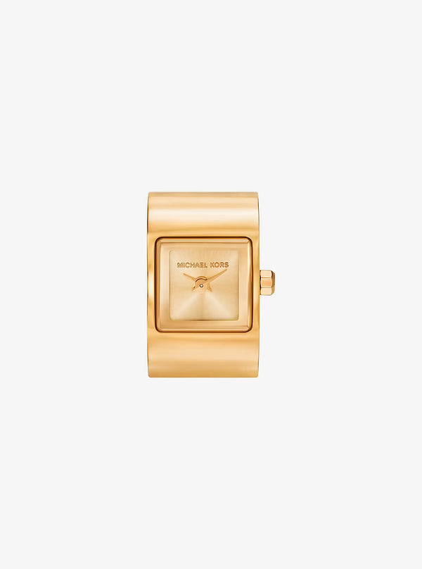 Darrington Gold-Tone Ring Watch MK4883