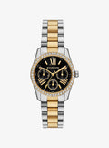 Mini Lexington Pavé Two-Tone Watch MK4925