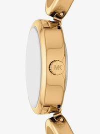 Mini Maude Gold-Tone Link Watch MK4957
