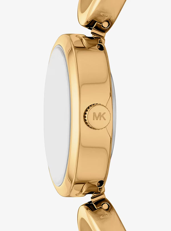 Mini Maude Gold-Tone Link Watch MK4957