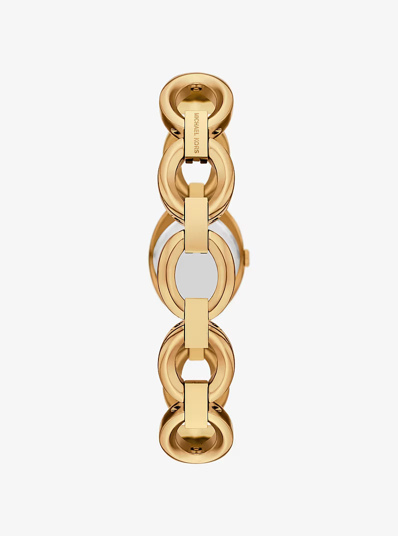Mini Maude Gold-Tone Link Watch MK4957
