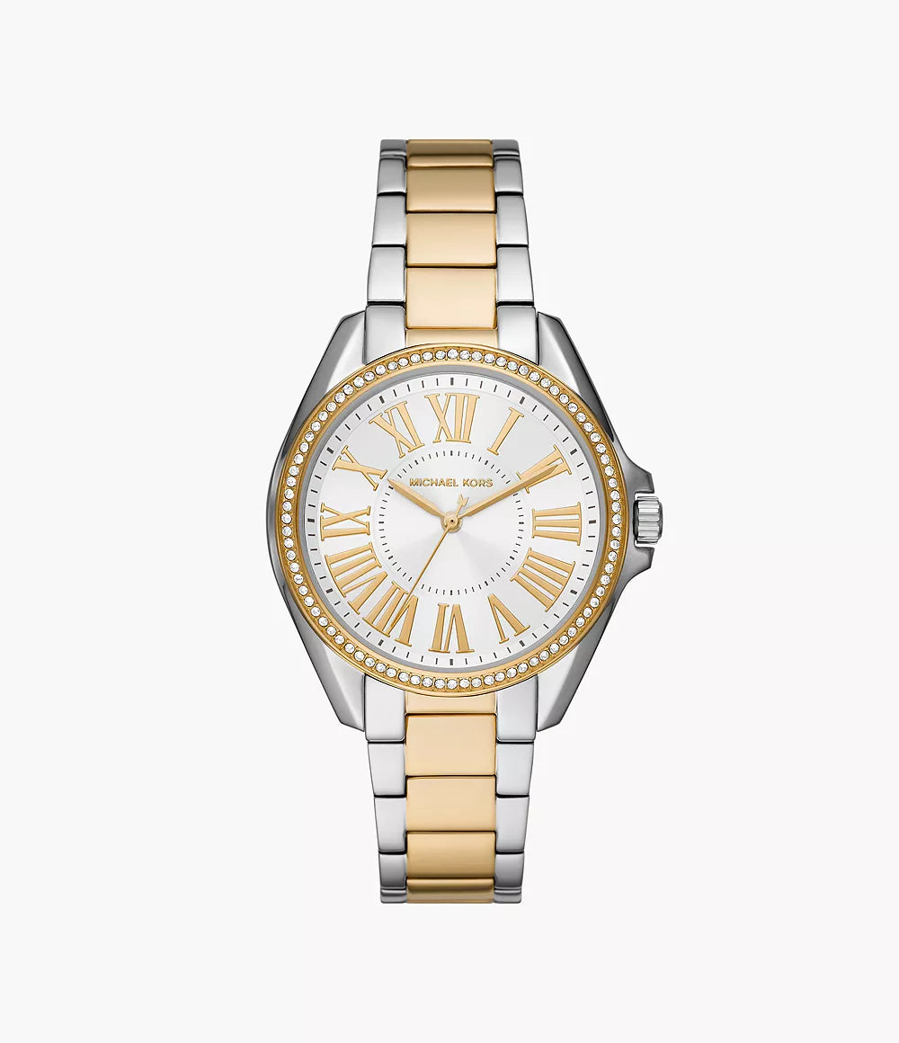 MK6931 Michael Kors Kacie Three-Hand Two-Tone Stainless Steel Watch