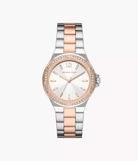 MK6989 Michael Kors Lennox Three-Hand Two-Tone Stainless Steel Watch