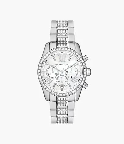 Michael Kors Lexington Lux Chronograph Stainless Steel Watch MK7243