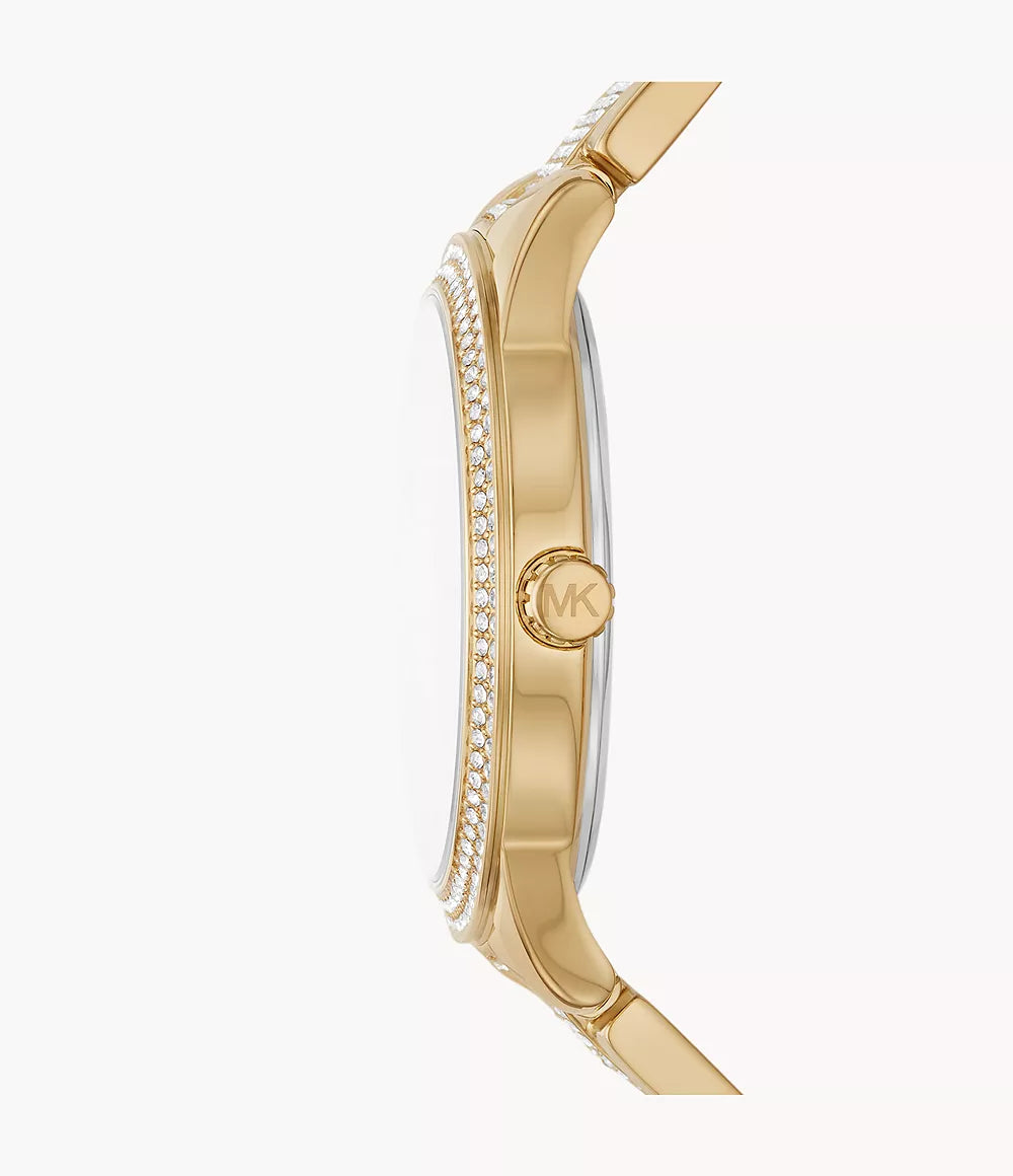 MK7292 Michael Kors Tibby Multifunction Gold-Tone Stainless Steel Watch