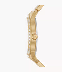 MK7292 Michael Kors Tibby Multifunction Gold-Tone Stainless Steel Watch